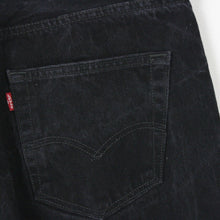 Load image into Gallery viewer, Mens LEVIS 501 Jeans Black Charcoal | W33 L32
