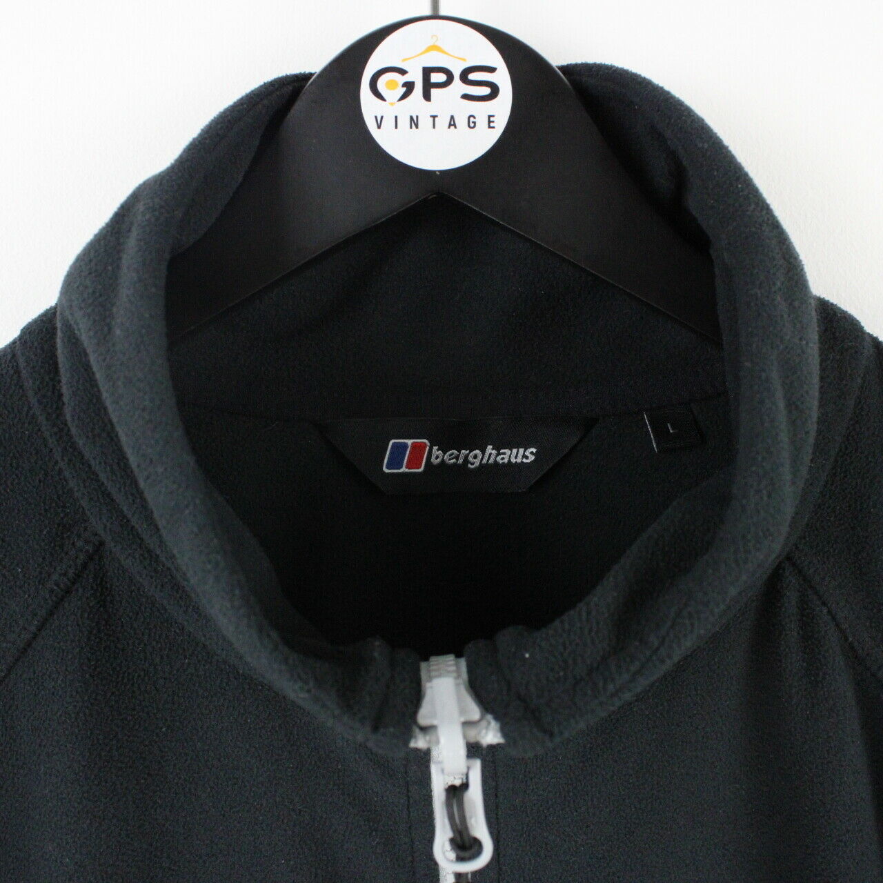 Mens BERGHAUS Fleece Black | Large