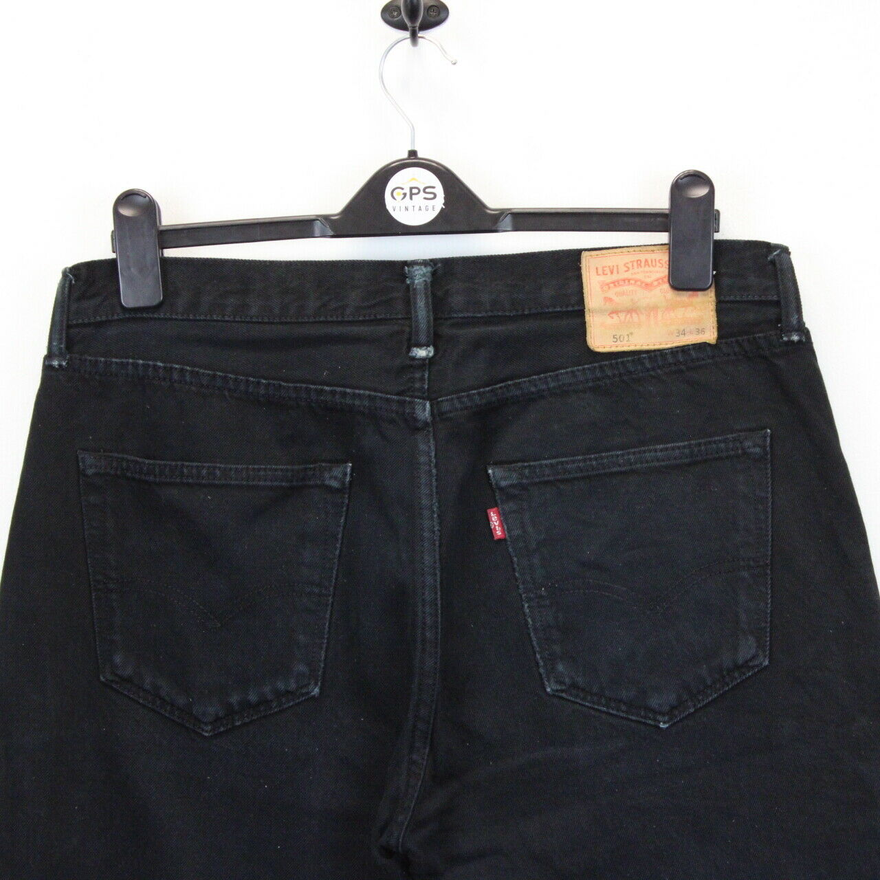 LEVIS 501 Jeans Black | W34 L36