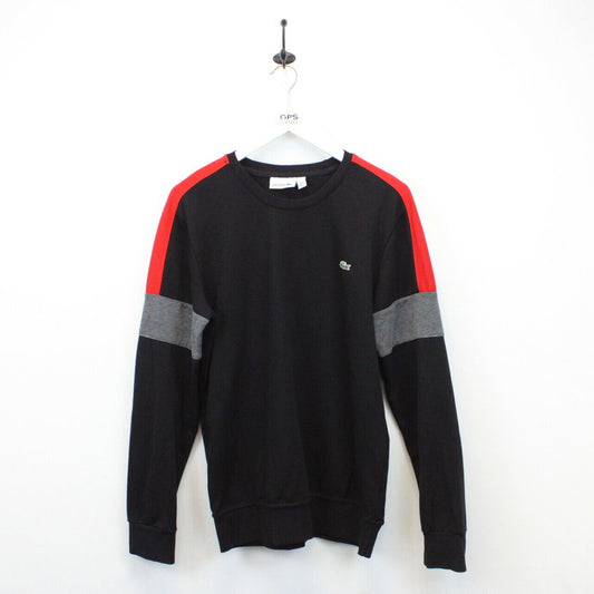 LACOSTE Sweatshirt Black | Medium