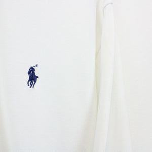 RALPH LAUREN Polo Shirt White | XL