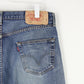 Mens LEVIS 501 Jeans Mid Blue | W36 L34