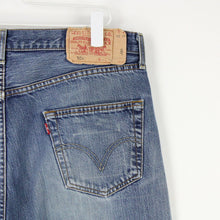 Load image into Gallery viewer, Mens LEVIS 501 Jeans Mid Blue | W36 L34
