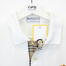 Load image into Gallery viewer, BURBERRYS 90s Polo Shirt White | Medium
