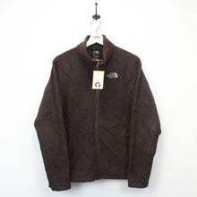 Load image into Gallery viewer, Womens THE NORTH FACE 1/4 Zip Fleece Brown | Medium

