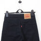 Womens LEVIS 501 Chinos Black | W29 L30