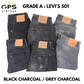 LEVIS 501 Jeans Grade A | Black Grey