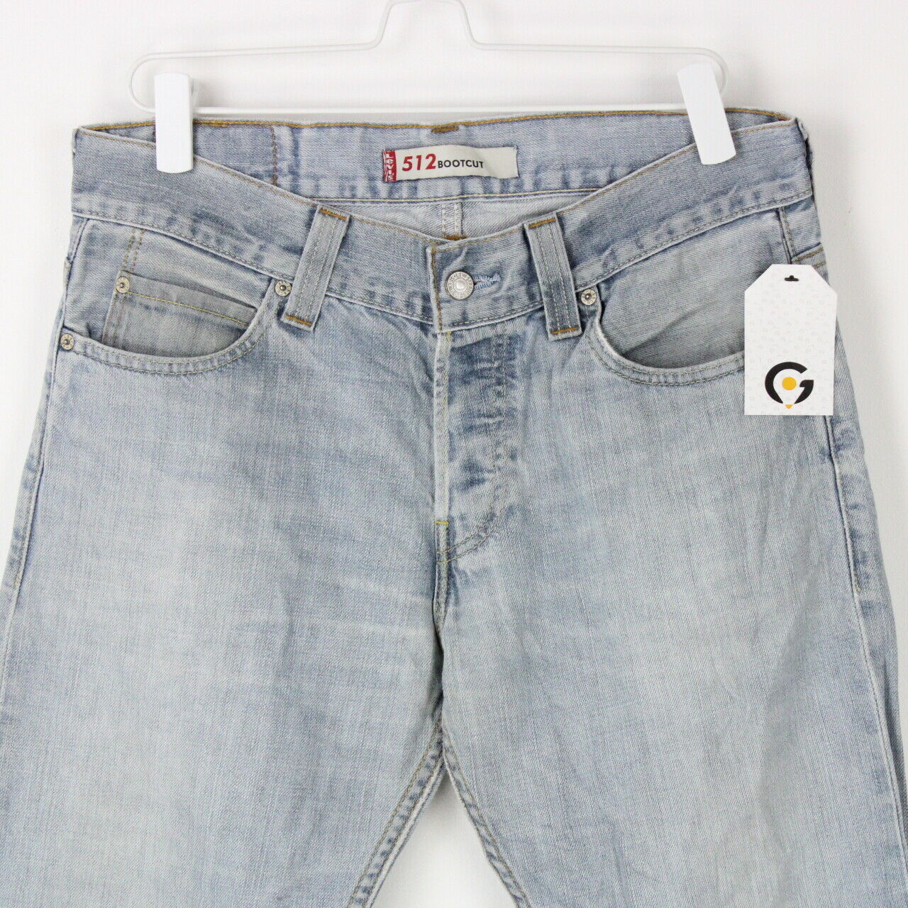 Mens LEVIS 512 Jeans Light Blue | W32 L30