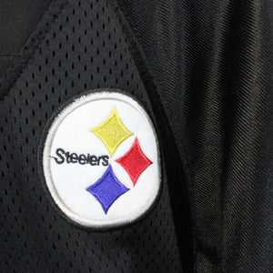 NFL REEBOK 00s Pittsburgh STEELERS Jersey Black | Large