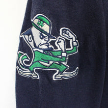 Load image into Gallery viewer, NCAA NOTRE DAME Fighting Irish Hoodie Navy Blue | Large
