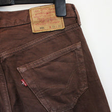 Load image into Gallery viewer, LEVIS 501 Jeans Brown | W33 L32
