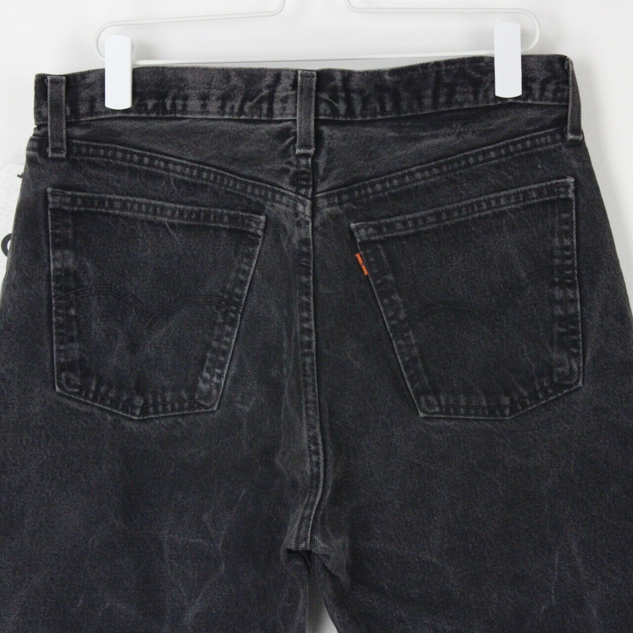 Mens LEVIS 615 Jeans Black Charcoal W34 L28 GPS Vintage