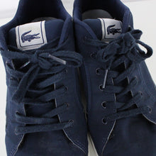 Load image into Gallery viewer, Mens LACOSTE Deviation II Trainers Navy Blue | UK 10

