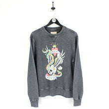 Load image into Gallery viewer, Mens ED HARDY 00s Sweatshirt Grey | Medium
