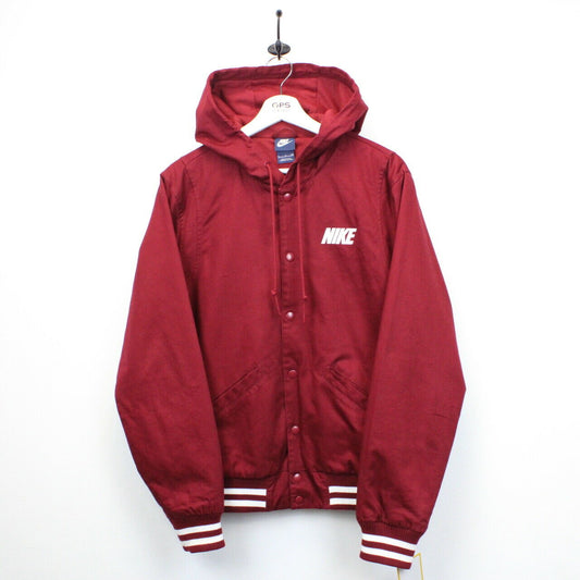 NIKE Varsity Jacket Red | Small