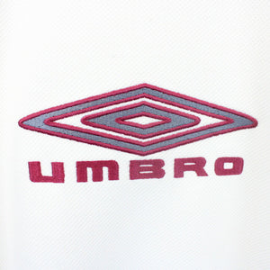 UMBRO 00s Sweatshirt White | Medium
