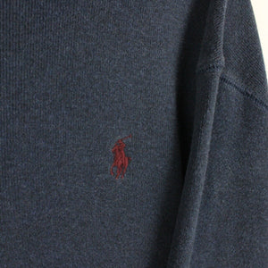 RALPH LAUREN 00s Hoodie Navy Blue | XXL 2XL