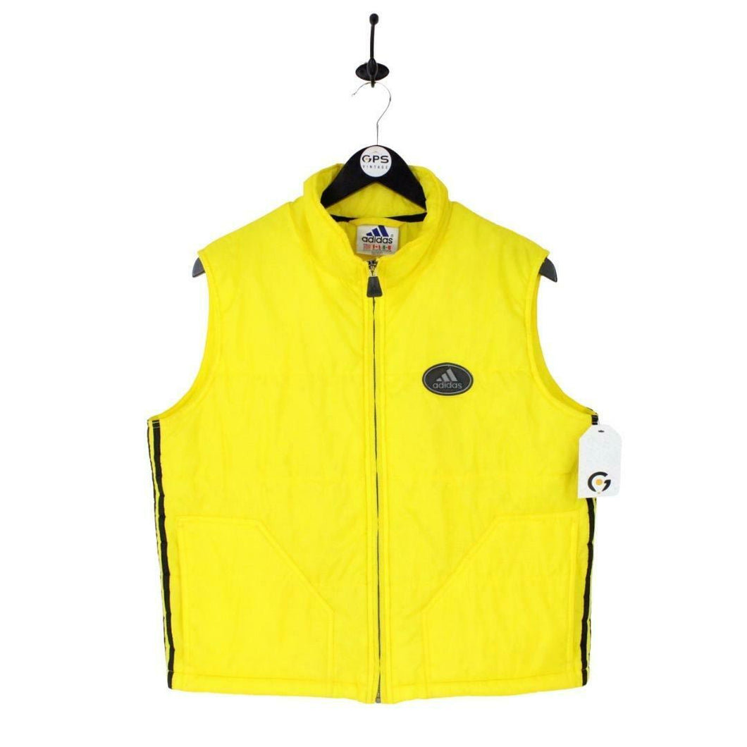 Mens ADIDAS 00s Gilet Yellow | Medium
