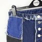 Womens Patchwork Jeans Multicolour | W29 L30