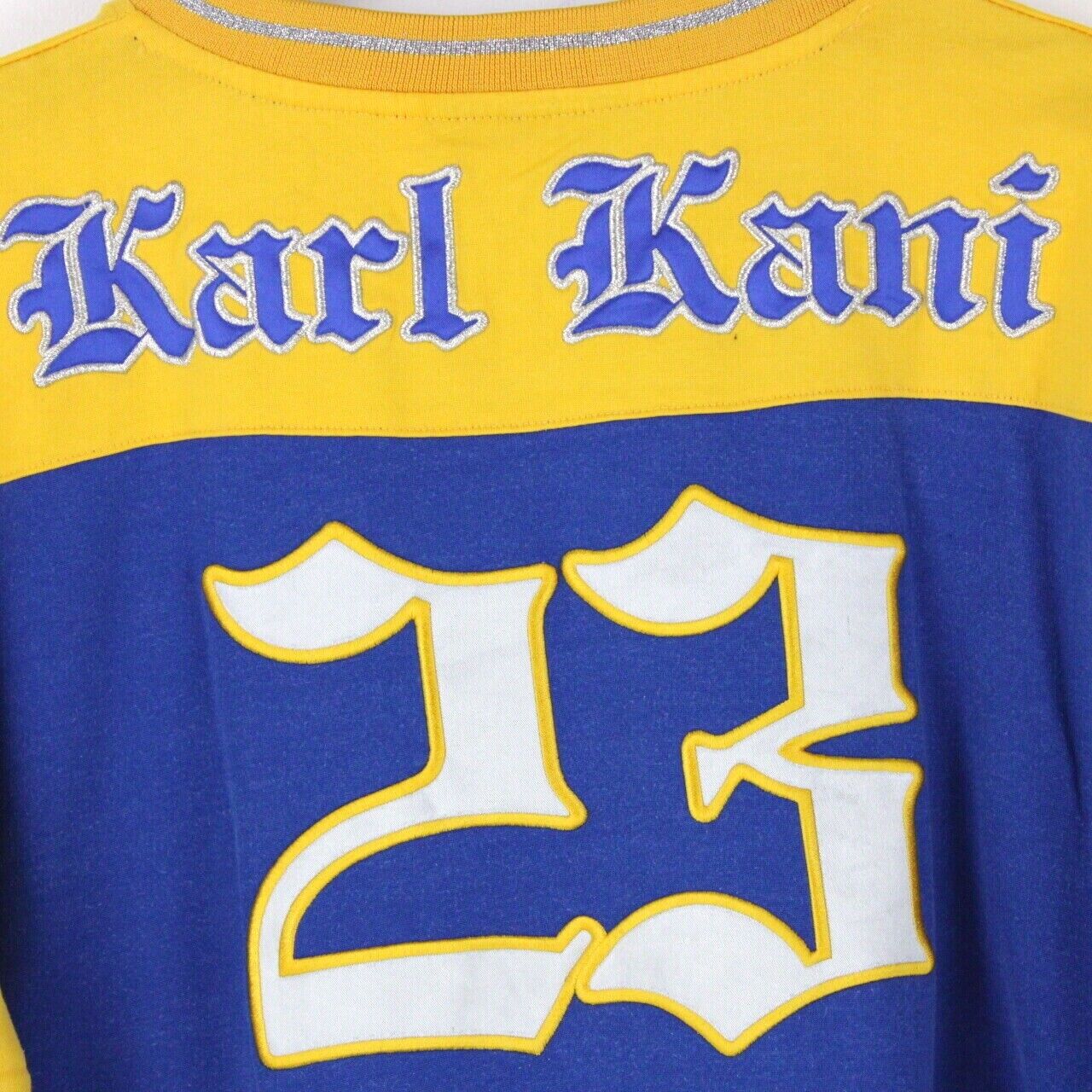 KARL KANI 90s T-Shirt Jersey Yellow | XL