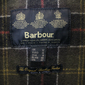 Womens BARBOUR Utility Waxed Jacket Brown | Medium