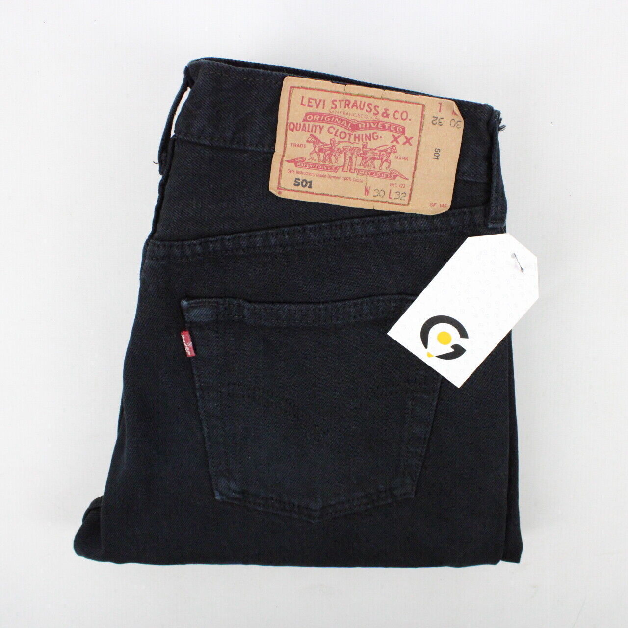 Mens LEVIS 501 Jeans Black | W29 L32