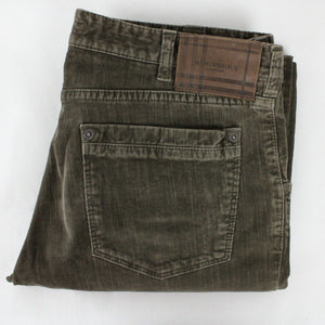 BURBERRY Corduroy Jeans Brown | W32 L32
