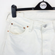 Load image into Gallery viewer, LEVIS 501 Jeans White | W33 L36
