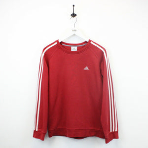 ADIDAS 00s Sweatshirt Red | Small