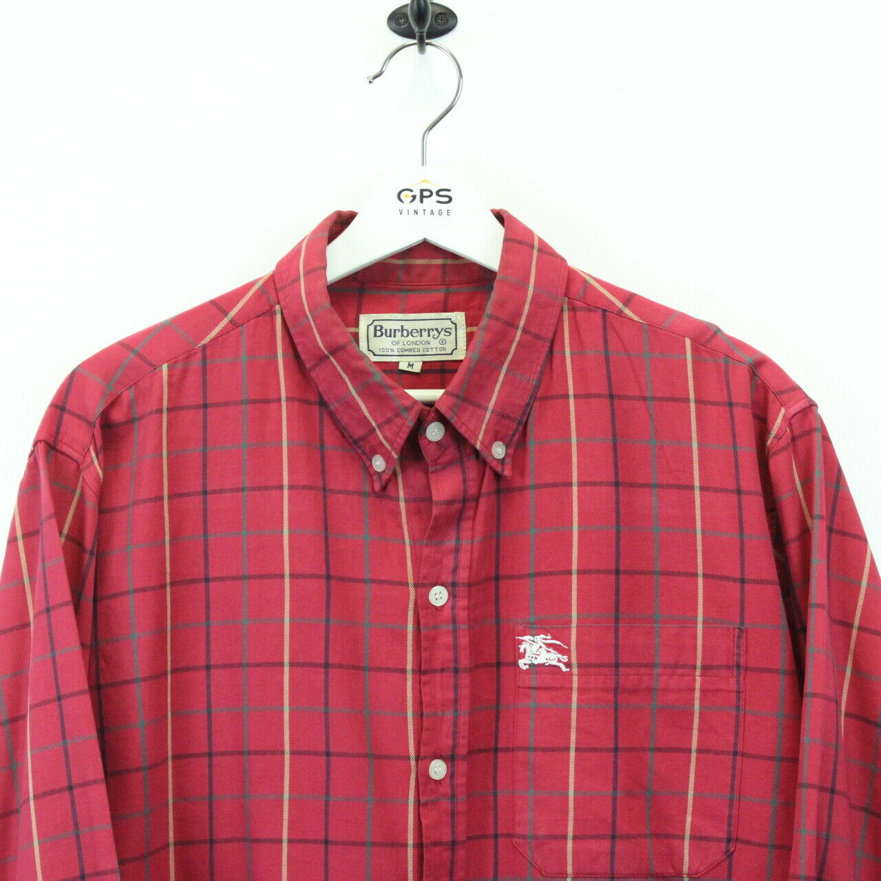 BURBERRYS 90s Shirt Red | Medium