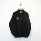 PUMA KING 90s 1/4 Zip Fleece Black | Medium