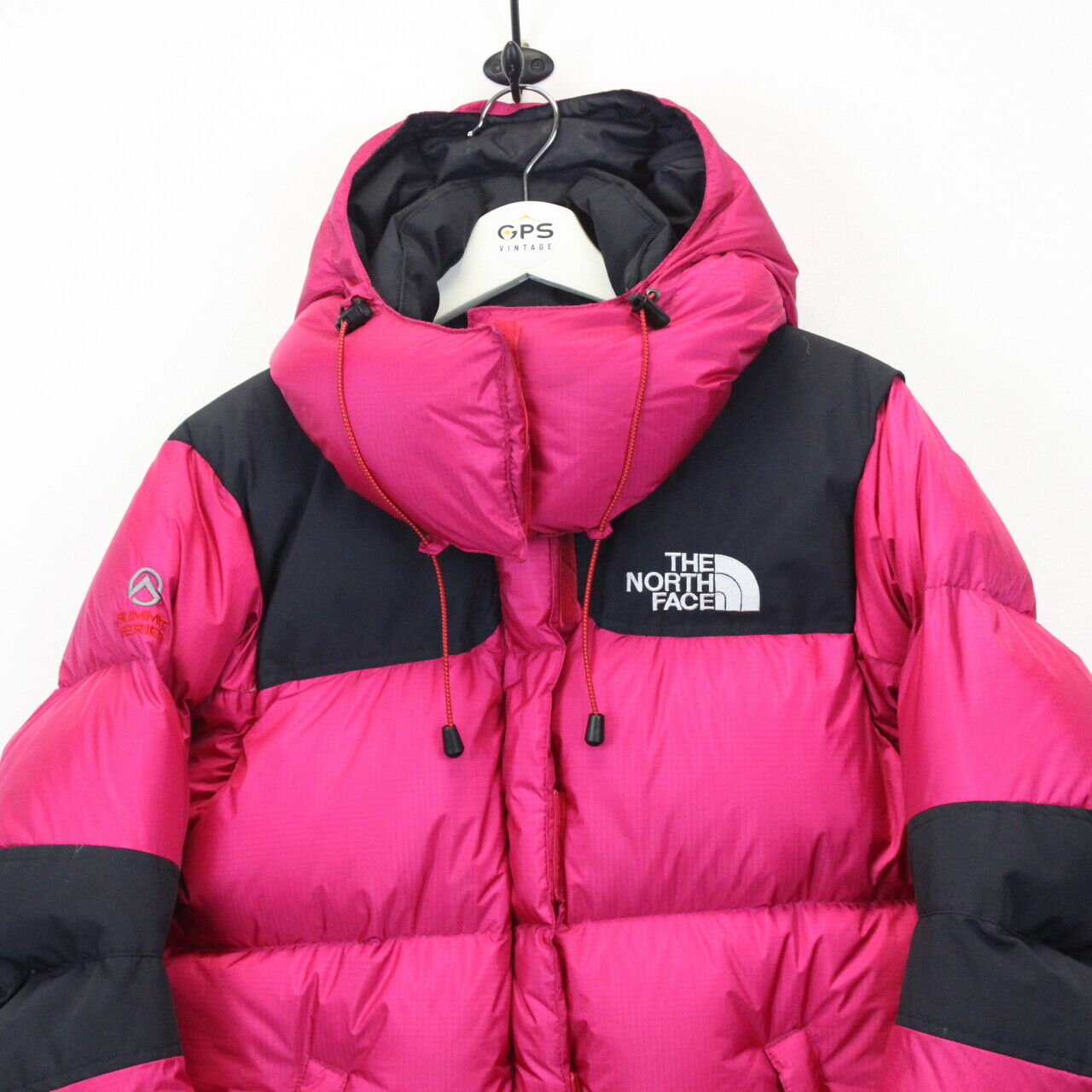 Womens THE NORTH FACE Baltoro 700 Puffer Jacket Pink | Small