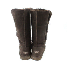 Load image into Gallery viewer, Womens UGG Sheepskin Boots Brown | UK 6
