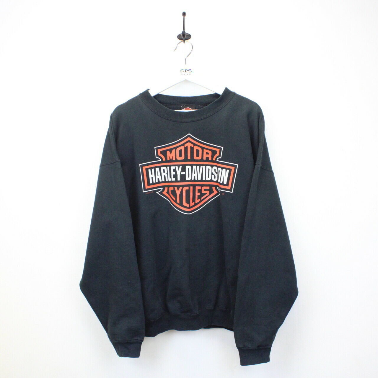 HARLEY DAVIDSON 00s Sweatshirt Black | Large