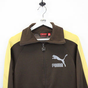 PUMA 00s Zip Sweatshirt Brown | Small