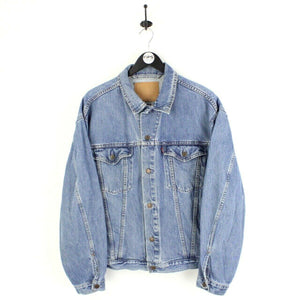 Mens LEVIS 90s Denim Jacket Blue | Large