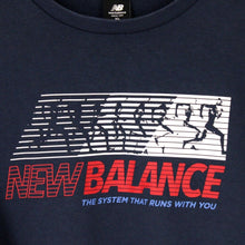 Load image into Gallery viewer, Mens NEW BALANCE Sweatshirt Navy Blue | XL
