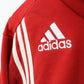 ADIDAS 00s 1/4 Zip Sweatshirt Red | Medium