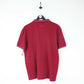 Mens KAPPA Polo Shirt Red | Large