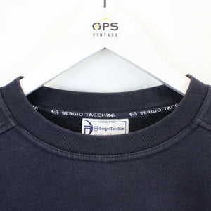 Womens SERGIO TACCHINI 90s Sweatshirt Navy Blue | Small