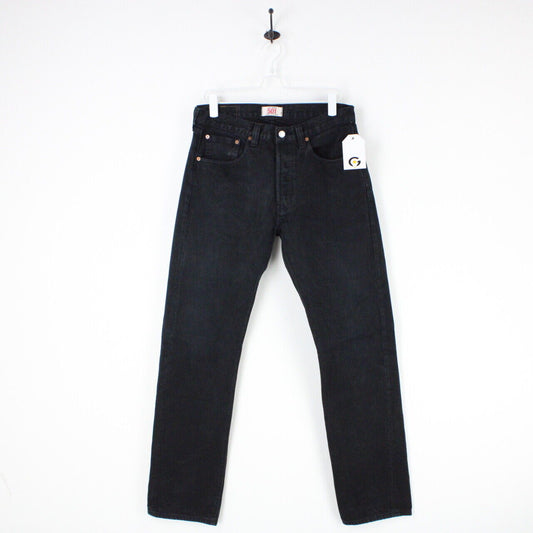 Mens LEVIS 501 Jeans Black | W32 L34