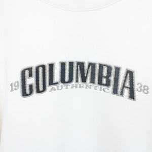 COLUMBIA 00s Sweatshirt White | XL