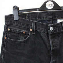 Load image into Gallery viewer, LEVIS 501 Jeans Black Charcoal | W34 L32

