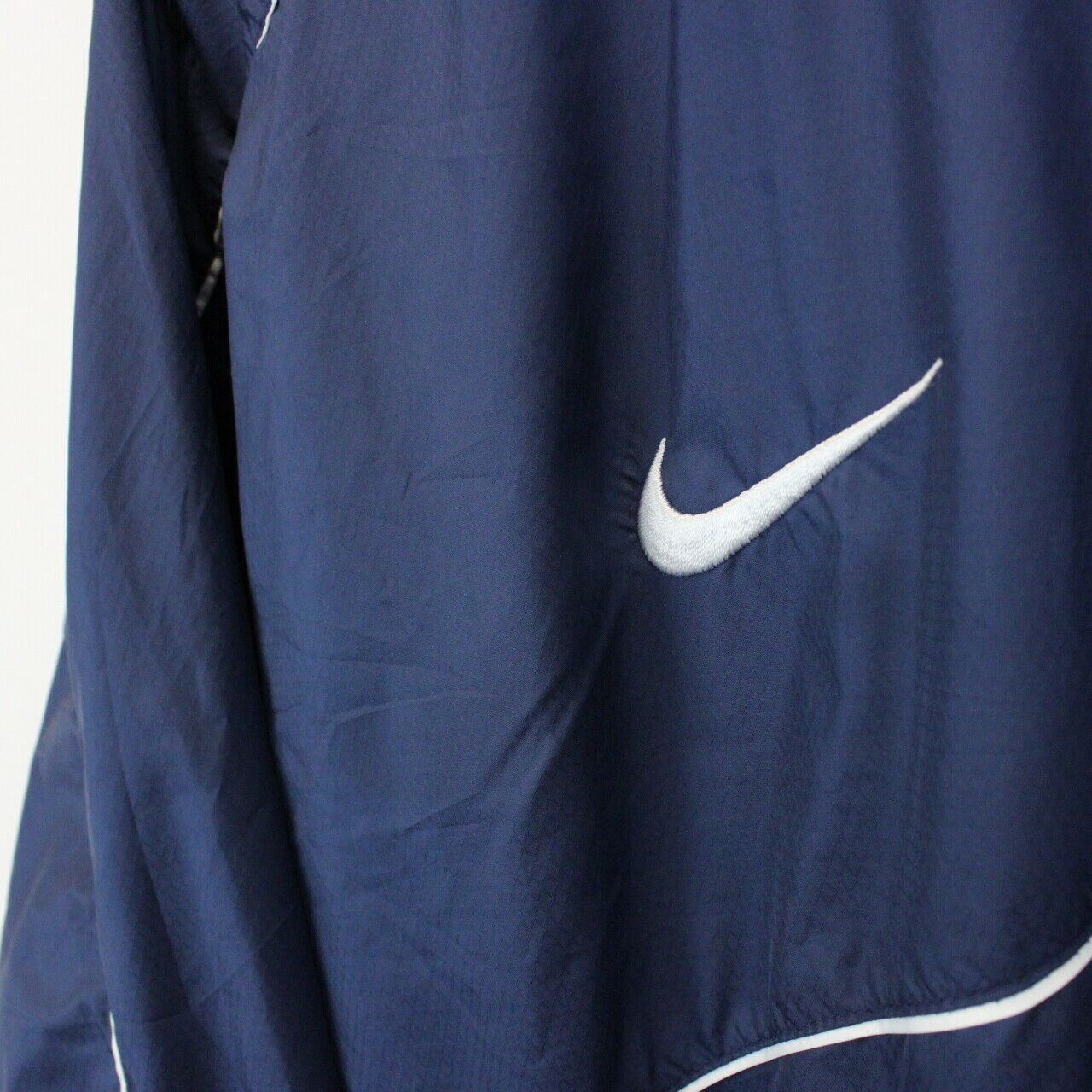 NIKE Track Top Jacket Navy Blue | XL