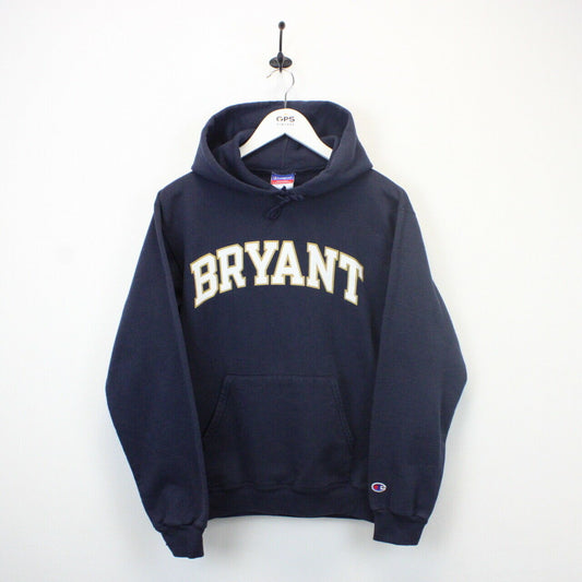 CHAMPION 90s Hoodie Navy Blue | Small