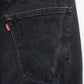 LEVIS 501 Jeans Black Charcoal | W40 L36
