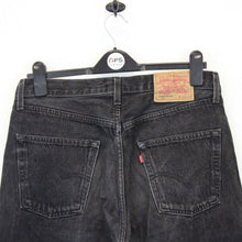 Load image into Gallery viewer, LEVIS 501 Jeans Black Charcoal | W33 L34
