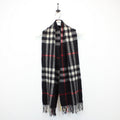 BURBERRY 00s Nova Check Scarf | Black