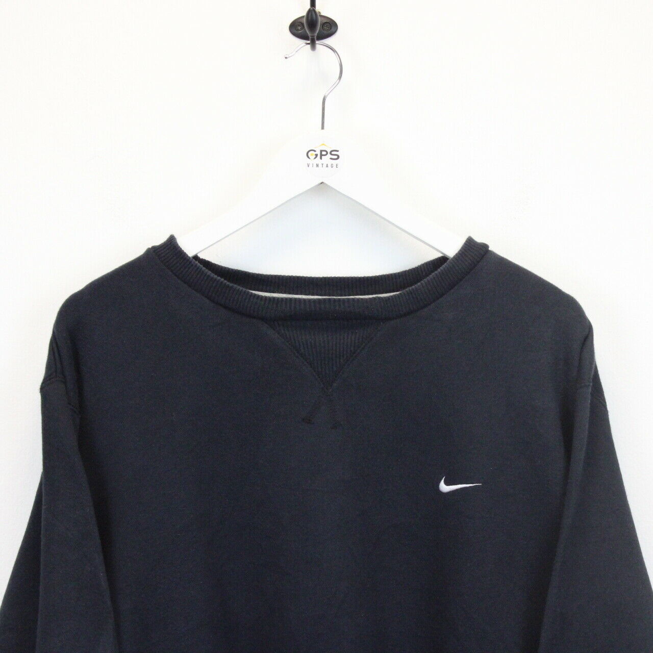 NIKE Sweatshirt Black | Large