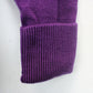 Womens LACOSTE Knit Hoodie Purple | Large